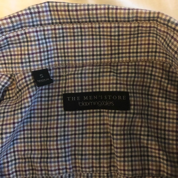 Multi coloured Micro plaid shirt - Picture 3 of 5